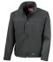 RS PRO Black, Waterproof Softshell Jacket, L