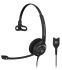 Sennheiser Impact SC 230 On-Ear-Headset Schnelltrennung Schwarz, Silber Verdrahtet