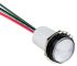 VCC Green, Red Panel Mount Indicator, 17.5mm Mounting Hole Size, IP67
