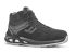 Jallatte J ENERGY Black Aluminium Toe Capped Unisex Ankle Safety Boots, UK 9, EU 43
