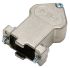MH Connectors MHDU45 Series Zinc Angled D Sub Backshell, 9 Way, Strain Relief