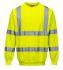 Svetr pánská Ano velikost M barva Žlutá Bavlna, polyester RS PRO Tepláková bunda EN20471 třída 3