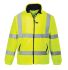 Portwest Yellow Men Hi Vis Fleece, S