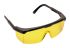 RS PRO Anti-Mist Safety Glasses, Amber Polycarbonate Lens