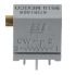 Potenciómetro para PCB TT Electronics/BI serie 64, 20kΩ máximo, ±10%, ±100ppm/°C, 0.25 W @ 85 °C, vueltas: 12, Montaje