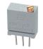 Potenciómetro para PCB TT Electronics/BI serie 67, 500Ω máximo, ±10%, ±100ppm/°C, 0.5W, vueltas: 20, Montaje en