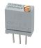 Potenciómetro para PCB TT Electronics/BI serie 67, 50kΩ máximo, ±10%, ±100ppm/°C, 0.5W, vueltas: 20, Montaje en