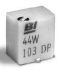 Potenciómetro para PCB TT Electronics/BI serie 44, 1kΩ máximo, ±10%, ±100ppm/°C, 0.25 W @ 85 °C, vueltas: 9, , SMD