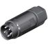 Wieland RST16i2/3 Series Mini Connector, 5-Pole, Male, Cable Mount, 16A, IP66, IP68, IP69