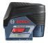 Bosch Laservaterpas, ±0.3mm/m , selvnivellerende, Klasse 2 Batteri, 136 x 55 x 122mm, 600g, GCL 2-50 CG + RM2 Type C -