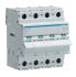 Hager 4P Pole Isolator Switch - 125A Maximum Current, IP20