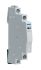 Hager Auxiliary Contact, 2 Contact, 1NC + 1NO, DIN Rail Mount