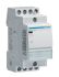 Contactor Hager System M Pro ESC de 4 polos, 4 NA, 25 A, bobina 230 V ac, 2,8 VA