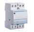 Hager System M Pro ESC Contactor, 24 V ac Coil, 4-Pole, 63 A, 7 VA, 4NO, 400 V ac