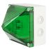 Moflash X700 Synchronous Series Green Flashing Beacon, 230 V ac, Surface Mount, Wall Mount, Xenon Bulb, IP66, IP67