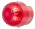 Moflash IS-SB Series Red Sounder Beacon, 24 V dc, IP66, Wall Mount, 105dB at 1 Metre
