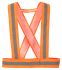 Reflexní pás, Postroj, velikost: Jedna velikost, Oranžová, reflexní páska: Reflexní páska , Polyester, Hook &amp; Loop