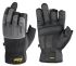 Snickers Power Open Black Polyamide Work Gloves, Size 12, XXL, 2 Gloves