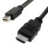 RS PRO Male Mini DisplayPort to Male HDMI, PVC  Cable, 4.5m