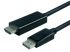 RS PRO Male DisplayPort to Male HDMI, PVC Cable, 2m