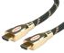 Roline Male HDMI Ethernet to Male HDMI Ethernet  Cable, 5m