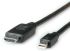 Roline Male Mini DisplayPort to Male HDMI, PVC  Cable, 3m