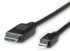 Roline Male Mini DisplayPort to Male HDMI, PVC  Cable, 4.5m