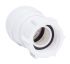John Guest Straight Tap Adapter PVC Pipe Fitting, 22mm