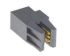 Molex ACTA hátlapi tápcsatlakozó, távolság: 2.5mm, 1 érintkezős, 1 soros, Derékszögű, Nő, lezárás: Felpattintható, 60A