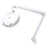 RS PRO LED Magnifying Lamp with Table Clamp Mount, 3dioptre, 125mm Lens Dia., 125mm Lens