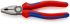 Knipex Combination Pliers, 180 mm Overall, Straight Tip