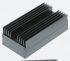 Rose Multitronic Series Black Die Cast Aluminium Enclosure, 185 x 105 x 56mm