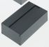 Rose Multitronic Series Black Die Cast Aluminium Enclosure, IP40, Black Lid, 66 x 105 x 185mm