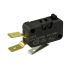 ZF Button Micro Switch, Tab Terminal, 16 A @ 250 V ac, SPDT