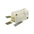 Mikrokapcsoló SPDT-NO/NC, müködtető típusa: Gomb, 16 A 250 V AC esetén