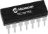 Microchip PIC16F753-I/P, 8bit PIC Microcontroller, PIC16F, 20MHz, 2k words Flash, 14-Pin PDIP
