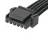 Kabel przewód-płytka, Micro-Lock Plus, 50 V DC, 50 V AC, 1,5 A, raster: 1.25mm, 300mm, Cyna, Czarny