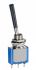 APEM Toggle Switch, Panel Mount, On-(On), SPDT, Solder Lug Terminal, 30 V dc, 125V ac