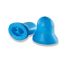 Uvex Blue Disposable Uncorded Ear Plugs, 26dB Rated, Metal Detectable, 250 Pairs