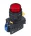 Idec YW Series Illuminated Push Button Complete Unit, Panel Mount, 22mm Cutout, SPST, IP65