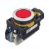 Idec CW Series Illuminated Push Button, Panel Mount, SPST, 22mm Cutout, IP65