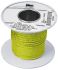 Alpha Wire Hook-up Wire PVC Series Yellow 1.32 mm² Hook Up Wire, 16 AWG, 26/0.25 mm, 305m, PVC Insulation