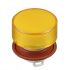 Idec HW Series Yellow Push Button Head, 22mm Cutout, IP20
