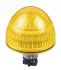 Idec, HW, Flush Mount Yellow LED Pilot Light Complete, 22mm Cutout, IP65, Dome, 24V ac/dc