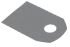 Bergquist Self-Adhesive Thermal Interface Pad, 0.178mm Thick, 0.9W/m·K, Fibreglass, 21.97 x 16.51mm