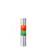 Patlite LR4 Series Coloured Buzzer Signal Tower, 2 Lights, 24 V dc, Direct Mount