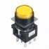 Idec Yellow Round Push Button Switch