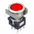 Idec Red Round Push Button Switch