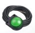 Indicador LED Idec, Verde, marco Negro, 17mA, IP67