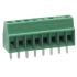 RS PRO PCB Terminal Block, 8-Contact, 2.54mm Pitch, Through Hole Mount, 1-Row, Screw Termination